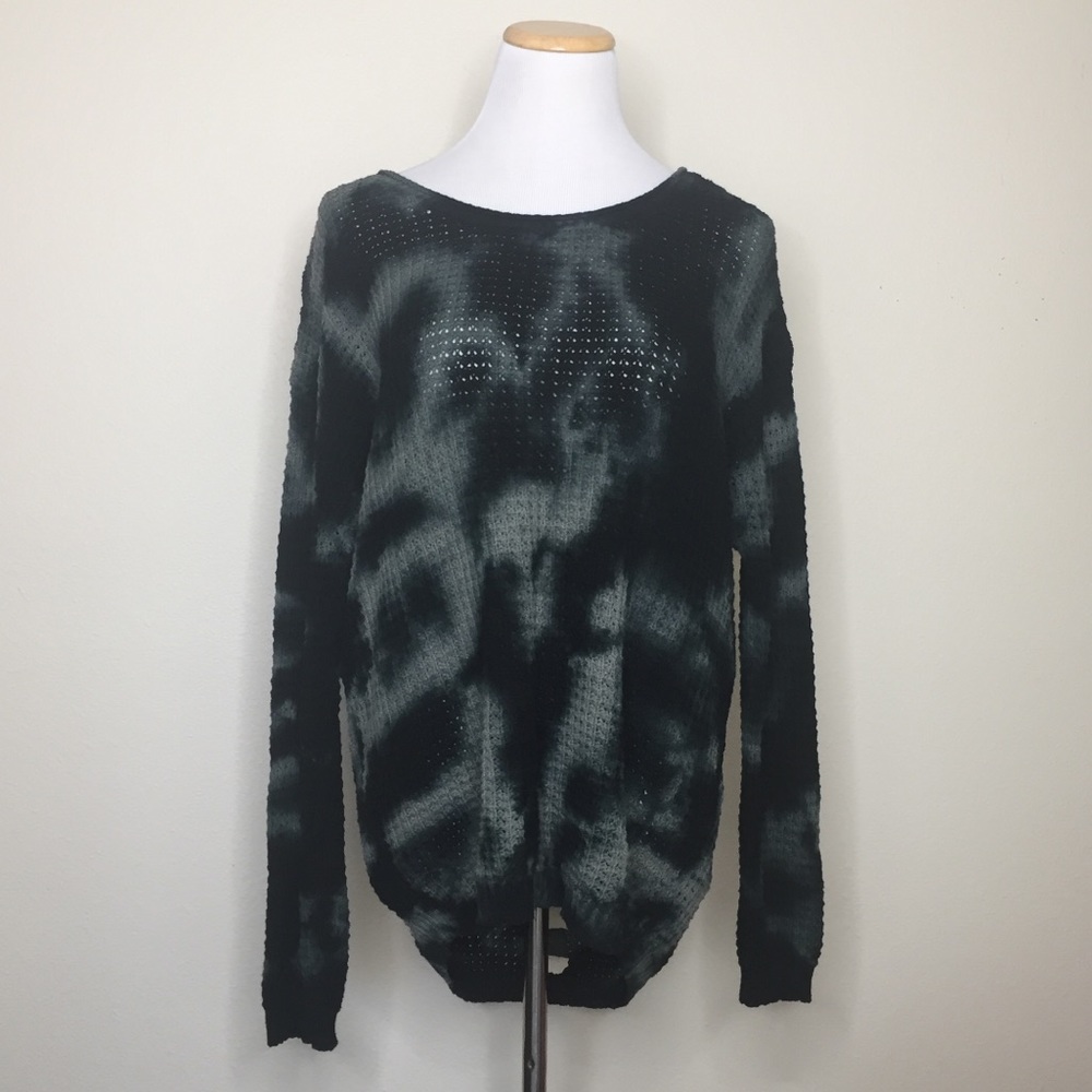 Vintage Havana slit back sweater